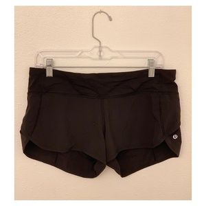 Lululemon Black Speed Up Short